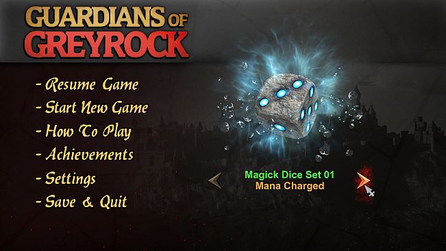 Guardians of Greyrock - Dice Pack: Magick Set 01