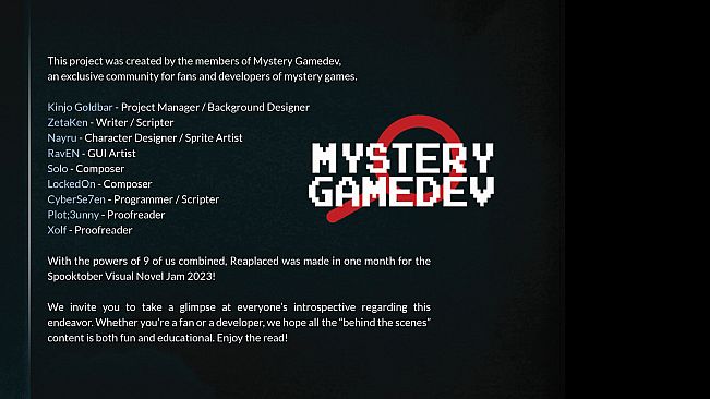 Reaplaced Development Book