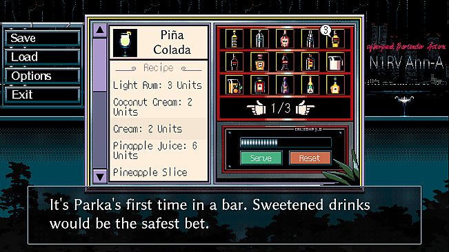 N1RV Ann-A: Cyberpunk Bartender Action