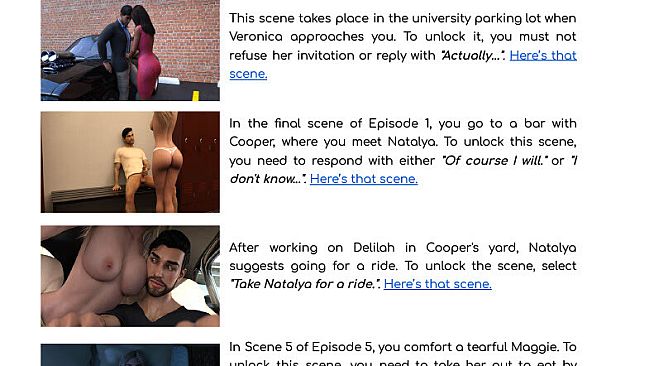 Race of Life Act 1 - Official Walkthrough