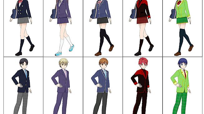 ComiPo!: Blazer & Gakuran