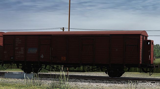 Trainz 2022 DLC - CFR Marfa Gbs/Gbgs freight car pack