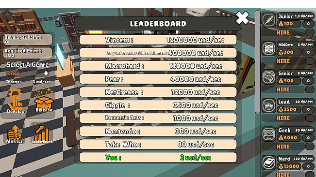 GameDev Clicker: Tap & Build