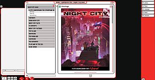 Fantasy Grounds - Cyberpunk RED - Night City 2045