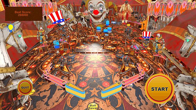 Pinball Halloween Exquisite Eccentric Circus Special Edition
