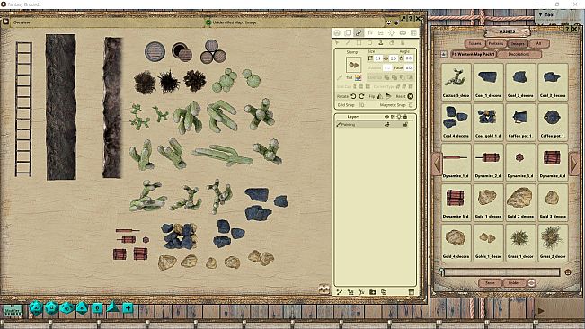 Fantasy Grounds - FG Western Map Pack