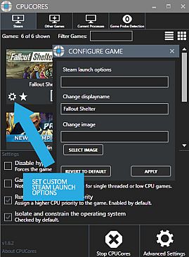 CPUCores :: Maximize Your FPS