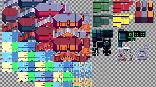 Pixel Game Maker MV - low.res Sci Fi Starter Pack