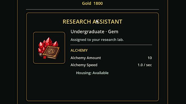 Apparently an Apprentice Alchemist