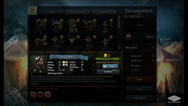 Fantasy Kommander: Eukarion Wars