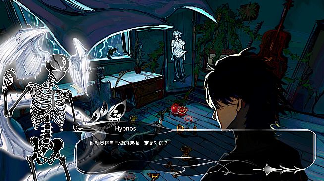 Death that blooms into a flower