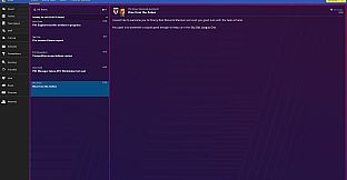 Football Manager 2019 Touch - Rise from the Ashes Challenge