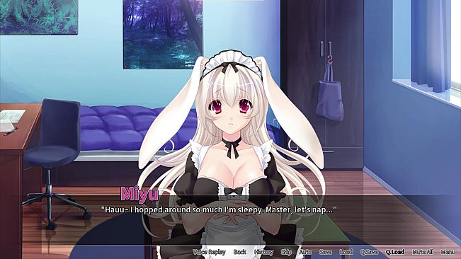 Bunny Girl Cumming for my Carrot