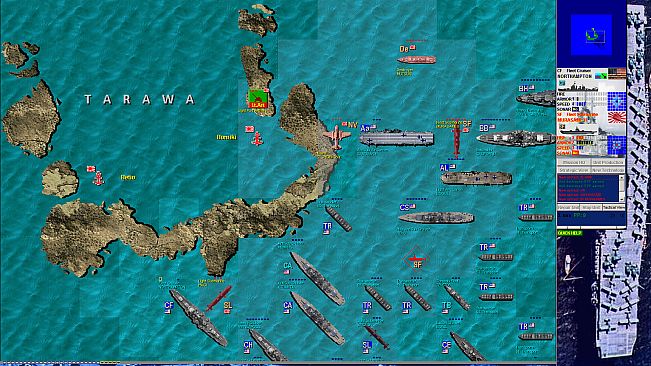 Battleships and Carriers - Pacific War