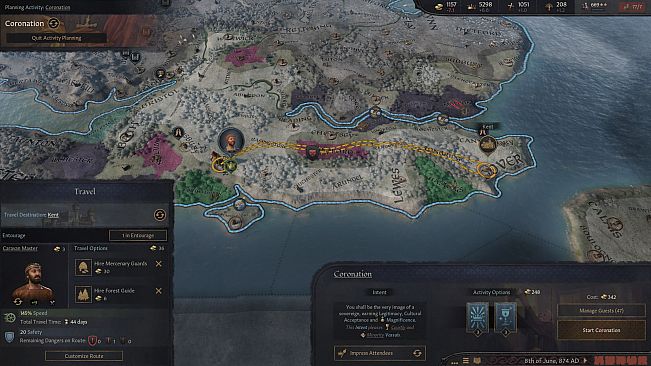 Crusader Kings III: Coronations
