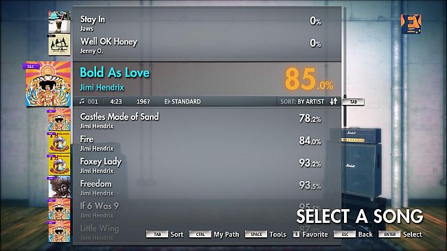 Rocksmith 2014 – Jimi Hendrix - “Bold As Love”