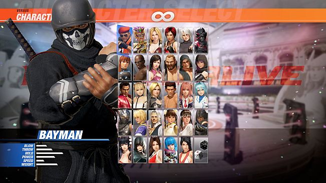 DOA6 Morphing Ninja Costume Set