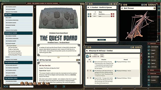 Fantasy Grounds - The Seeker's Guide to Twisted Taverns