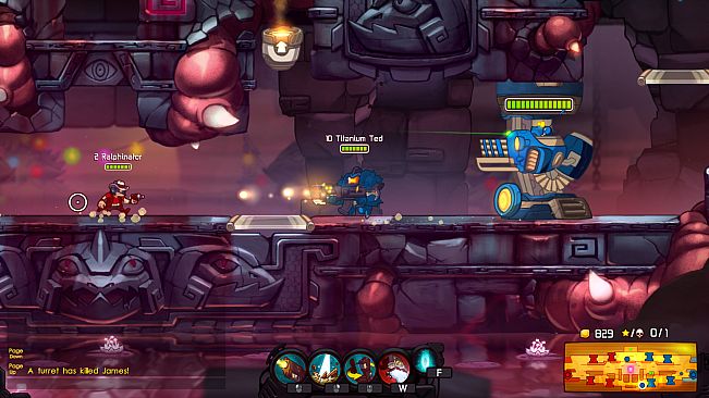 Awesomenauts - Titanium Ted Skin