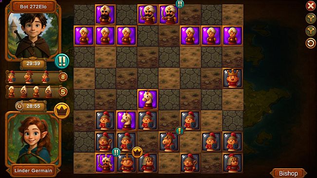 Choc Tactic 4 Chess Master - Bullet League