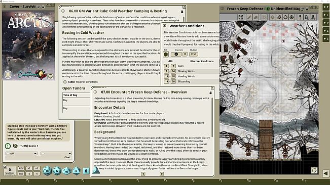 Fantasy Grounds - Surviving the Arctic