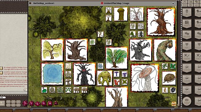 Fantasy Grounds - Online Gaming #10: Plants & Vermin (Token Pack)