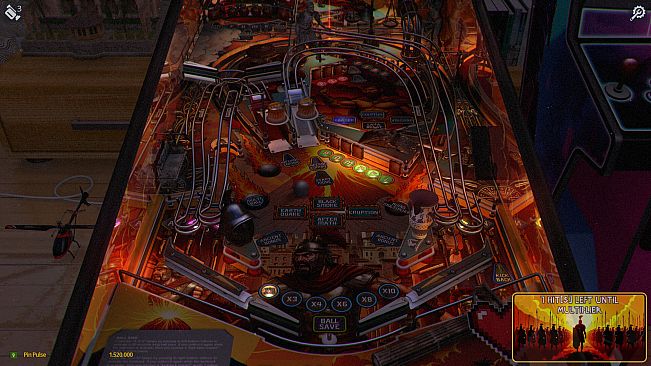 Zaccaria Pinball - Fire Mountain Deluxe Pinball Table