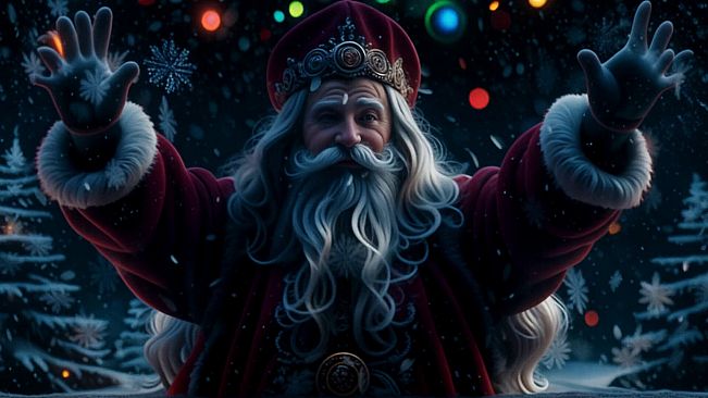 AI-VJ - Christmas Visuals