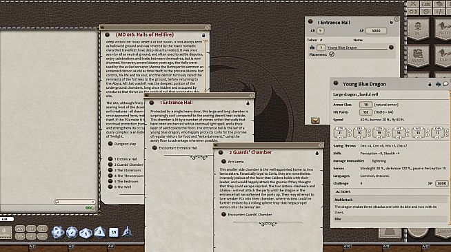 Fantasy Grounds - Mini-Dungeon #016: The Halls of Hellfire (5E)