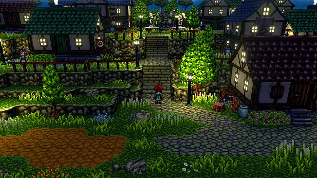 RPG Developer Bakin PixelScapes Town Pack