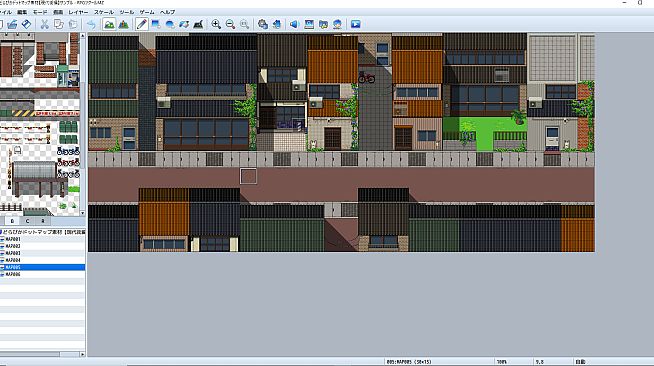 RPG Maker MZ - DorapixelMapChips - Modern JP