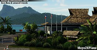 X-Plane 12 Add-on: Aerosoft - Society Islands XP - Bora Bora & Leeward Islands