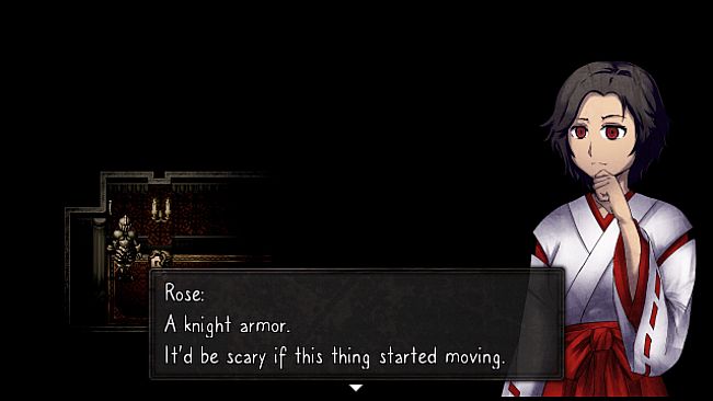 Cursed Mansion - Rose Miko Costume