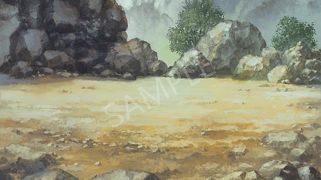 RPG Maker MV - TOKIWA GRAPHICS Battle BG No.3 Rocks/Cliff