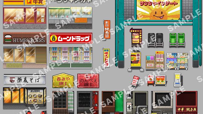 RPG Maker MV - SERIALGAMES Living Good City Tileset