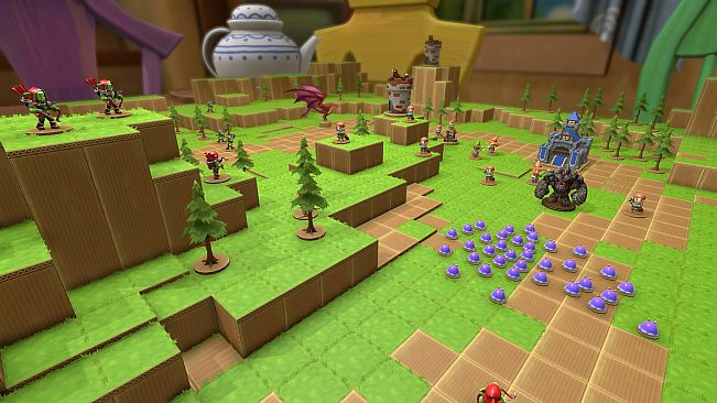 Table Tactics: physics-driven tabletop battles