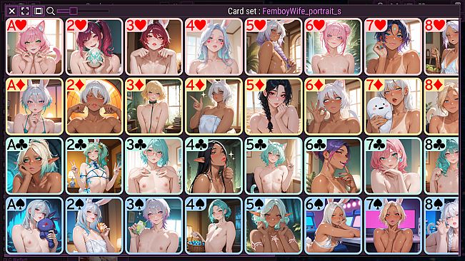NSFW Solitaire - Femboy Wife