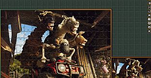 Pixel Puzzles Aardman Jigsaws: The Farmers Llamas