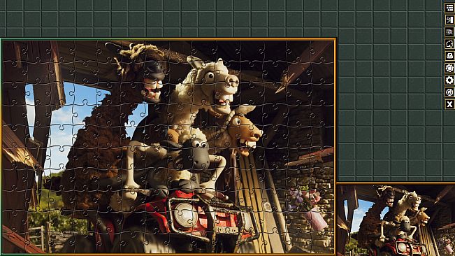 Pixel Puzzles Aardman Jigsaws: The Farmers Llamas