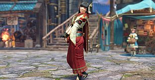 Monster Hunter Rise - "Hinoa" Hunter layered armor set