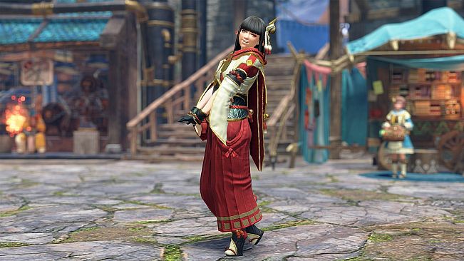 Monster Hunter Rise - "Hinoa" Hunter layered armor set