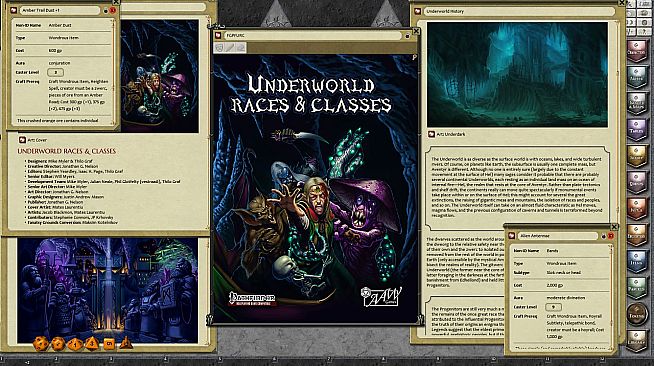 Fantasy Grounds - Underworld Races & Classes (PFRPG)
