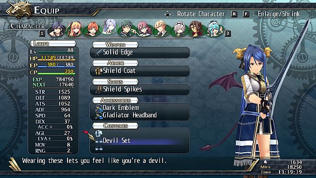 The Legend of Heroes: Trails of Cold Steel II - All Accessories