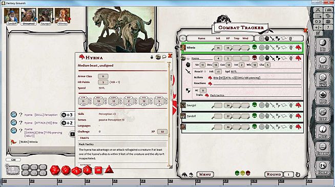 Fantasy Grounds - D&D Monster Pack - Beasts