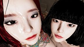 VR Hentai Lesbians SEX