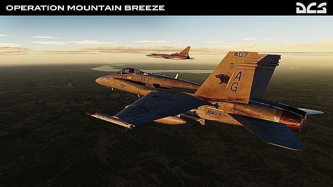 DCS: F/A-18C Operation Mountain Breeze by Sandman Simulations