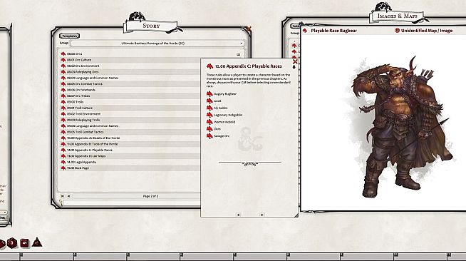 Fantasy Grounds - Ultimate Bestiary: Revenge of the Horde (5E)