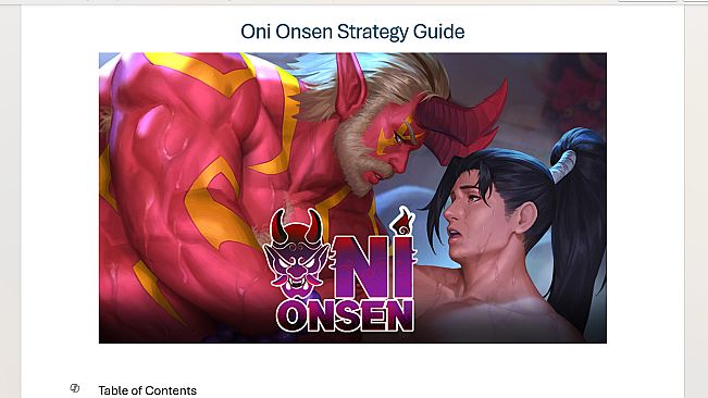 Oni Onsen Strategy Guide