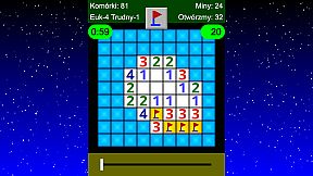 Non-Euclidean Minesweeper