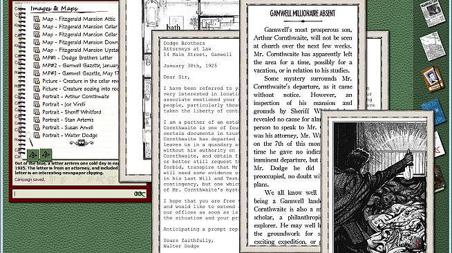 Fantasy Grounds - Call of Cthulhu: Crack'd and Cook'd Manse (CoC)